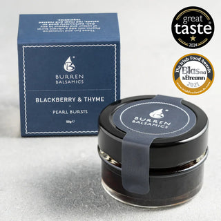 Burren Balsamics Blackberry Thyme Pearls 50g