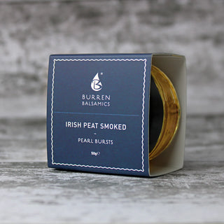 Burren Balsamics Irish Peat Smoked Pearls 50g