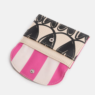 Mono Linked Hearts Cardholder Coin Purse