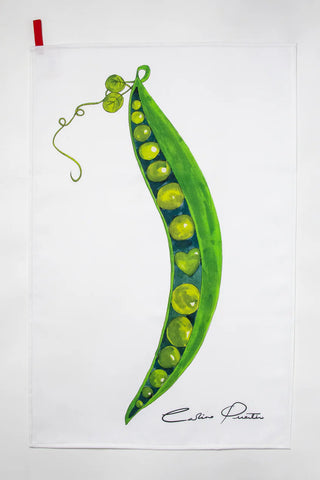 Big Pea Pod Tea Towel