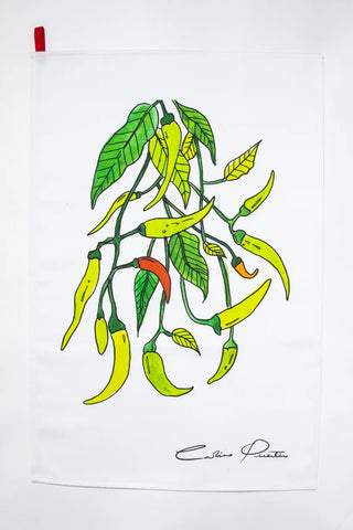 Hot Stuff Tea Towel