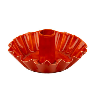 Mellow Metal Candle Holder 5Cm Orange