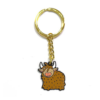 Cow Key Ring