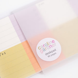 Mulit-Check Split Sections Desk Pad