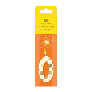 Gold Sparkler Candle No. 0