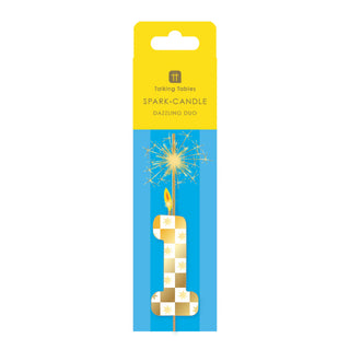 Gold Sparkler Candle No. 1
