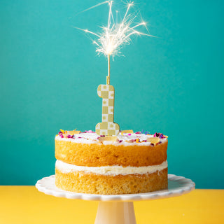 Gold Sparkler Candle No. 1