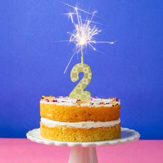 Gold Sparkler Candle No. 2