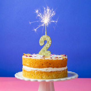 Gold Sparkler Candle No. 2