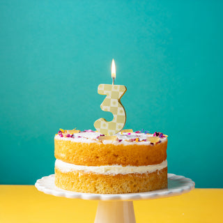 Gold Sparkler Candle No. 3