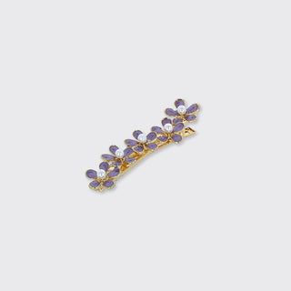 Diane Enamel Hair Clip - Amethyst