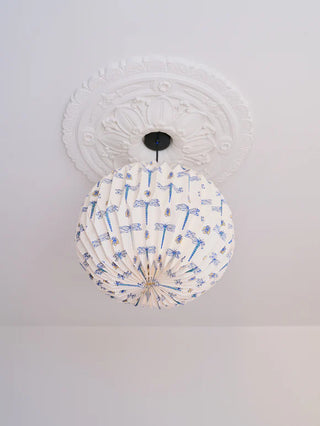 Artisan Dragonfly Globe Paper Origami Light Shade