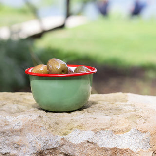 Bon Appetit Enamel Bowl Olive - 10 cm