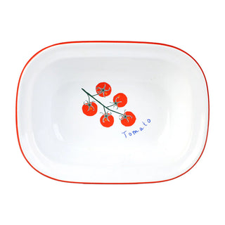 Enamel Oven Dish Tomato 20cm