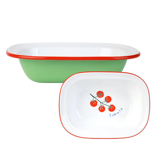 Enamel Oven Dish Tomato 20cm