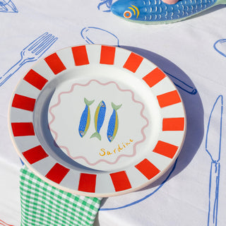 Bon Appetit Fabric Table Cloth 140X180Cm