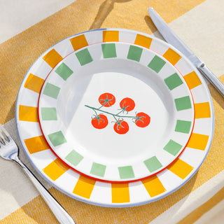 Bon Appetit Enamel Plate Tomato 20cm
