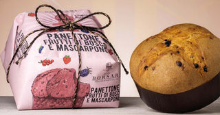Hand Wrapped Panettone Fruits of the Forest Mascarpone Cream 1kg