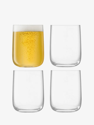 LSA Borough Stemless Glass - 455ml set of 4
