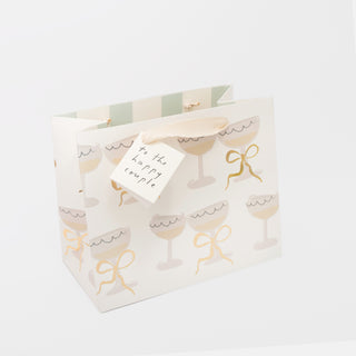 To The Happy Couple Landscape Gift Bag