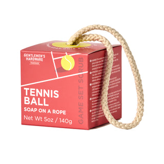 Tennis Ball Soap On A Rope - Sandalwood