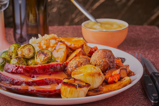 Maple Glazed Gammon Meal for 2