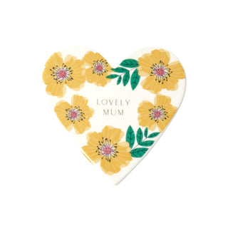 Mum Yellow Rose Coaster