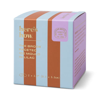 The Brock Faceted Ice Mould Lilac