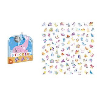 100 Stickers - Unicorns