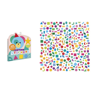 300 Stickers - Geometric Shapes