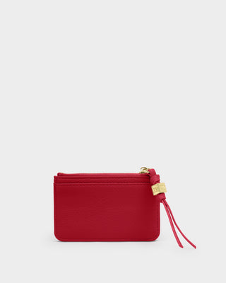 Gift Boxed Coin & Cardholder Garnet Red