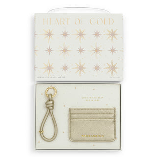 Gift Boxed Keyring & Cardholder Gold