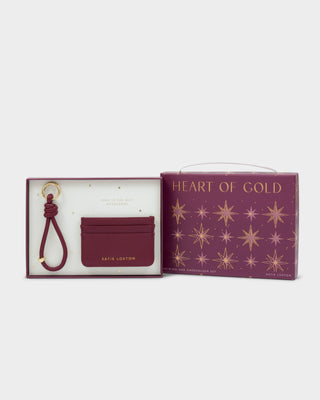 Gift Boxed Keyring & Cardholder Cherry