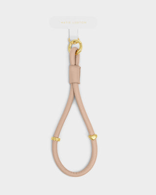 Phone Wristlet Strap Nude Pink