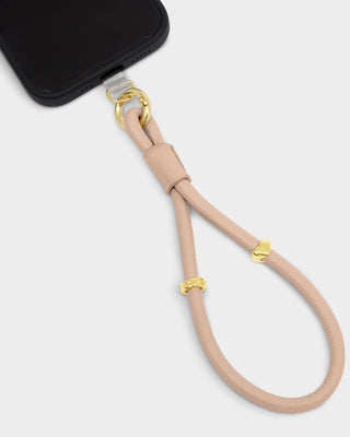 Phone Wristlet Strap Nude Pink