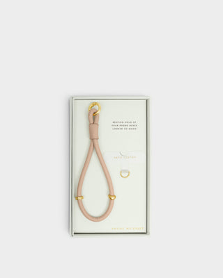 Phone Wristlet Strap Nude Pink