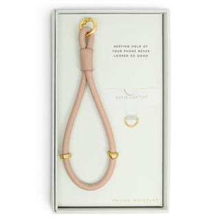 Phone Wristlet Strap Nude Pink