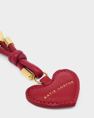 Key To My Heart Gift Boxed Keyring Red