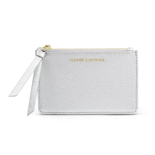 Hallie Coin & Card Holder Silver