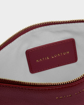 Hallie Wristlet Pouch Cherry