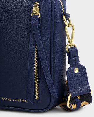 Hallie Small Crossbody Bag Midnight Blue