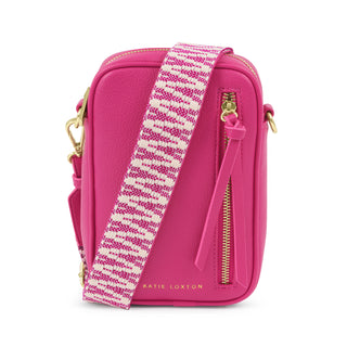 Hallie Small Crossbody Bag Fuschia