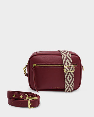 Hallie Crossbody Bag Cherry
