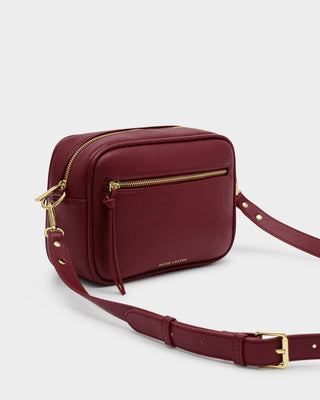 Hallie Crossbody Bag Cherry