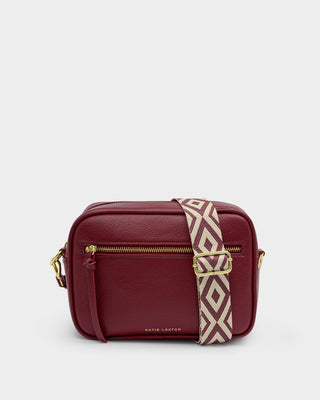 Hallie Crossbody Bag Cherry