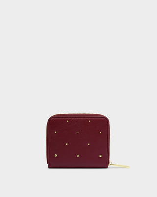Meela Studded Purse Cherry