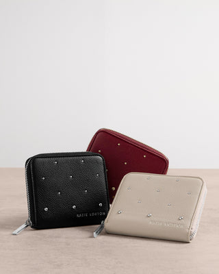 Meela Studded Purse Cherry