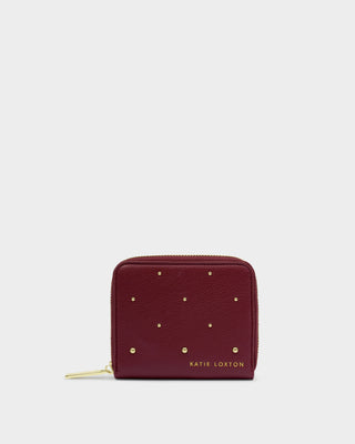 Meela Studded Purse Cherry