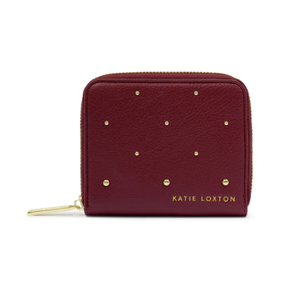 Meela Studded Purse Cherry