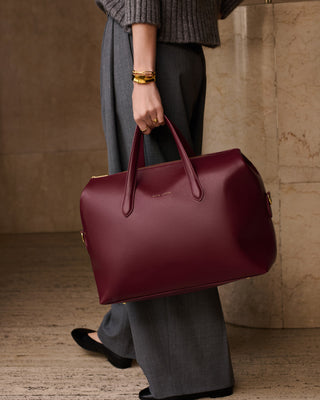 Milan Cabin Bag Cherry